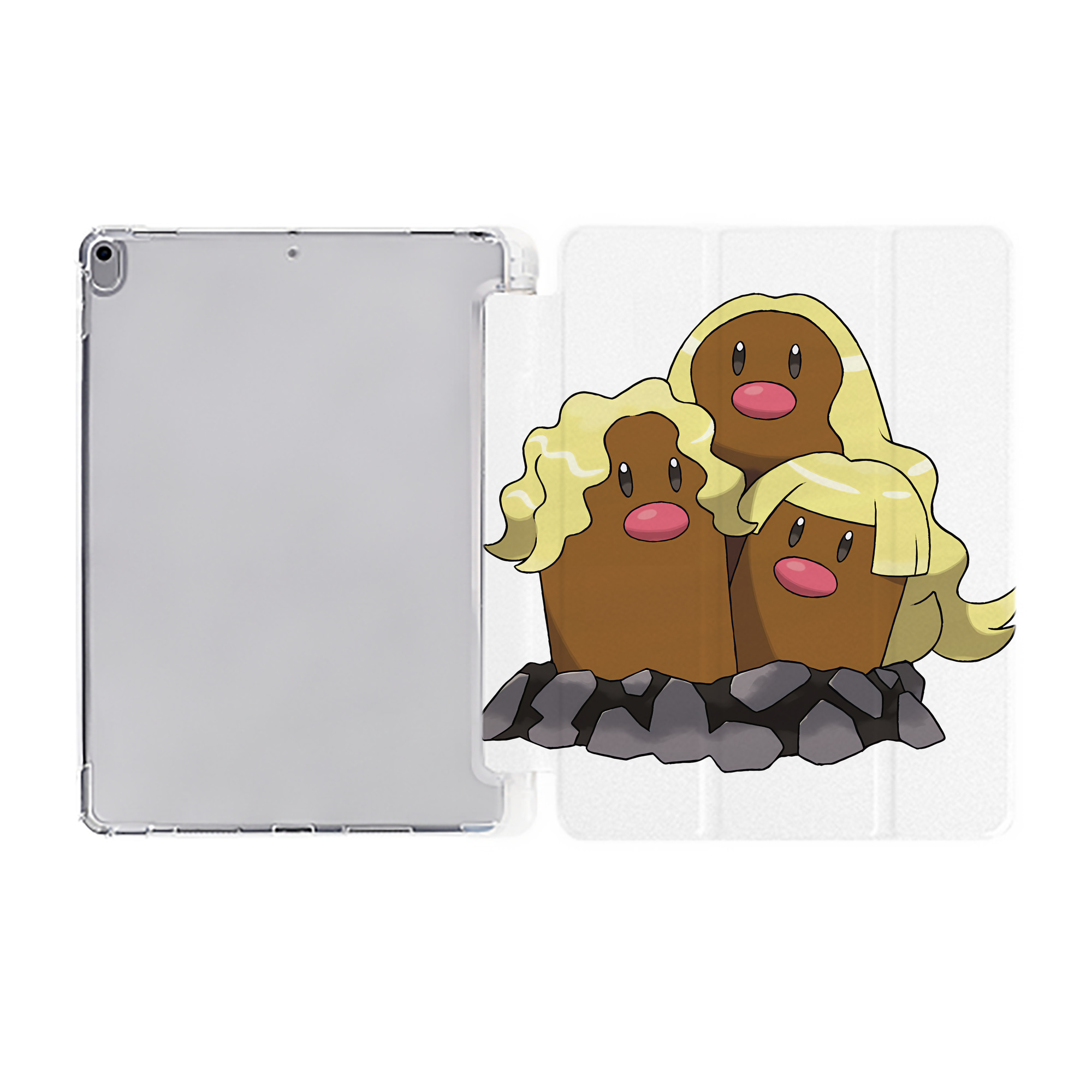 （画像用） ポケットモンスター Pokémon IPad ケース ペン収納付き 三つ折りスタンド PUレザー×シリコン 対応機種9.5/10.5/10.9インチ